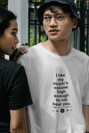 Style Core Aesthetics, New Style Trends - I Like My Music's Volume Tee