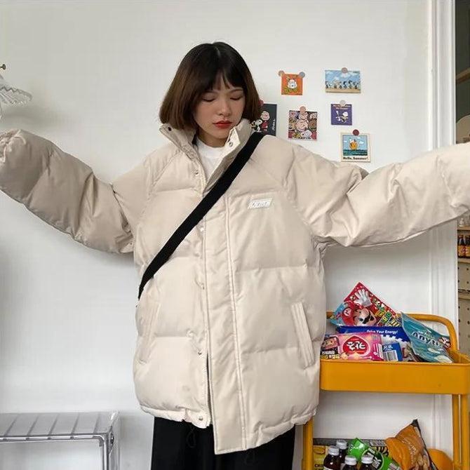 Style Core Aesthetics, New Style Trends - Indie High Neck Puffer Jacket Style Core Aesthetics, New Style Trends - Indie High Neck Puffer Jacket