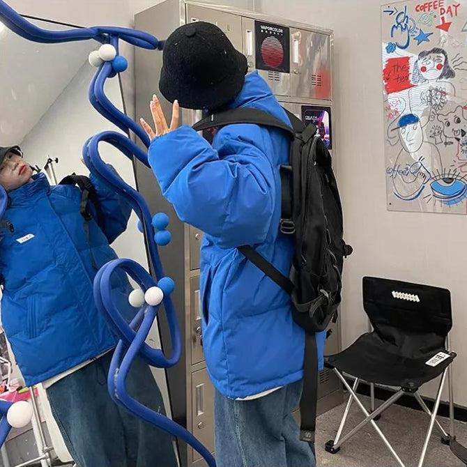 Style Core Aesthetics, New Style Trends - Indie High Neck Puffer Jacket Style Core Aesthetics, New Style Trends - Indie High Neck Puffer Jacket