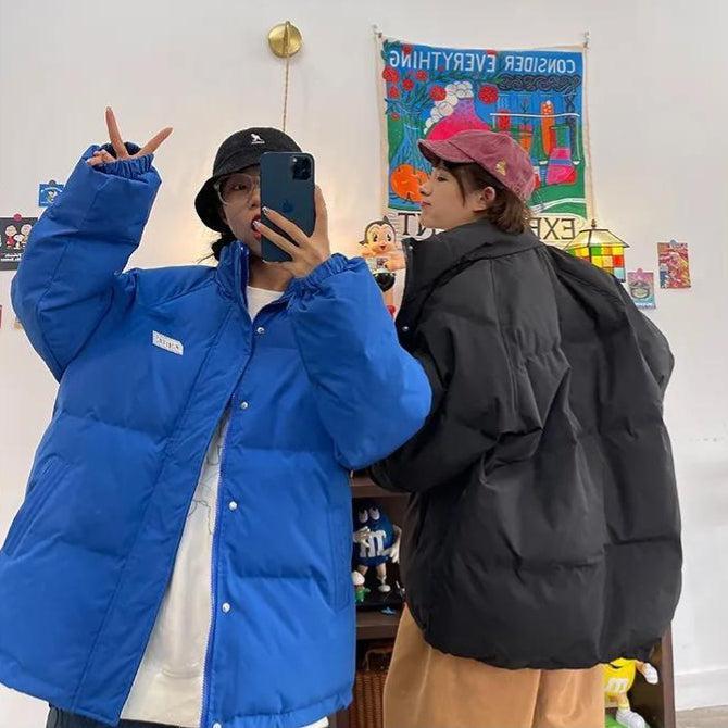 Style Core Aesthetics, New Style Trends - Indie High Neck Puffer Jacket Style Core Aesthetics, New Style Trends - Indie High Neck Puffer Jacket