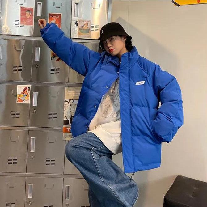 Style Core Aesthetics, New Style Trends - Indie High Neck Puffer Jacket Style Core Aesthetics, New Style Trends - Indie High Neck Puffer Jacket