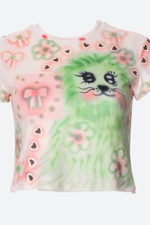 Style Core Aesthetics, New Style Trends - Indie Leon Bow Tee