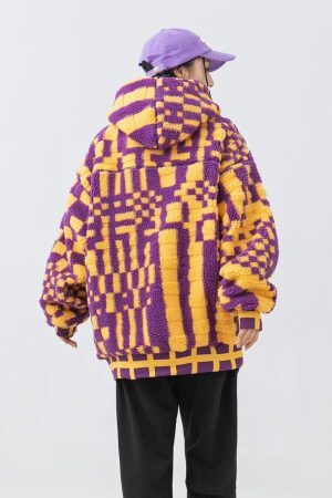 Style Core Aesthetics, New Style Trends - Indie Oversized Plush Hoodie