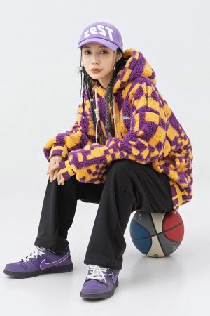 Style Core Aesthetics, New Style Trends - Indie Oversized Plush Hoodie