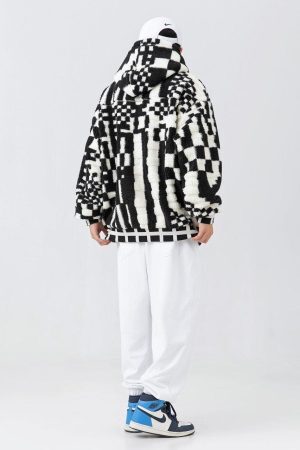 Style Core Aesthetics, New Style Trends - Indie Oversized Plush Hoodie