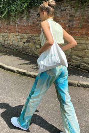 Style Core Aesthetics, New Style Trends - Indie Tie Dye Pants