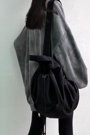 Style Core Aesthetics, New Style Trends - Indie Urban Print Longline Sweatshirt