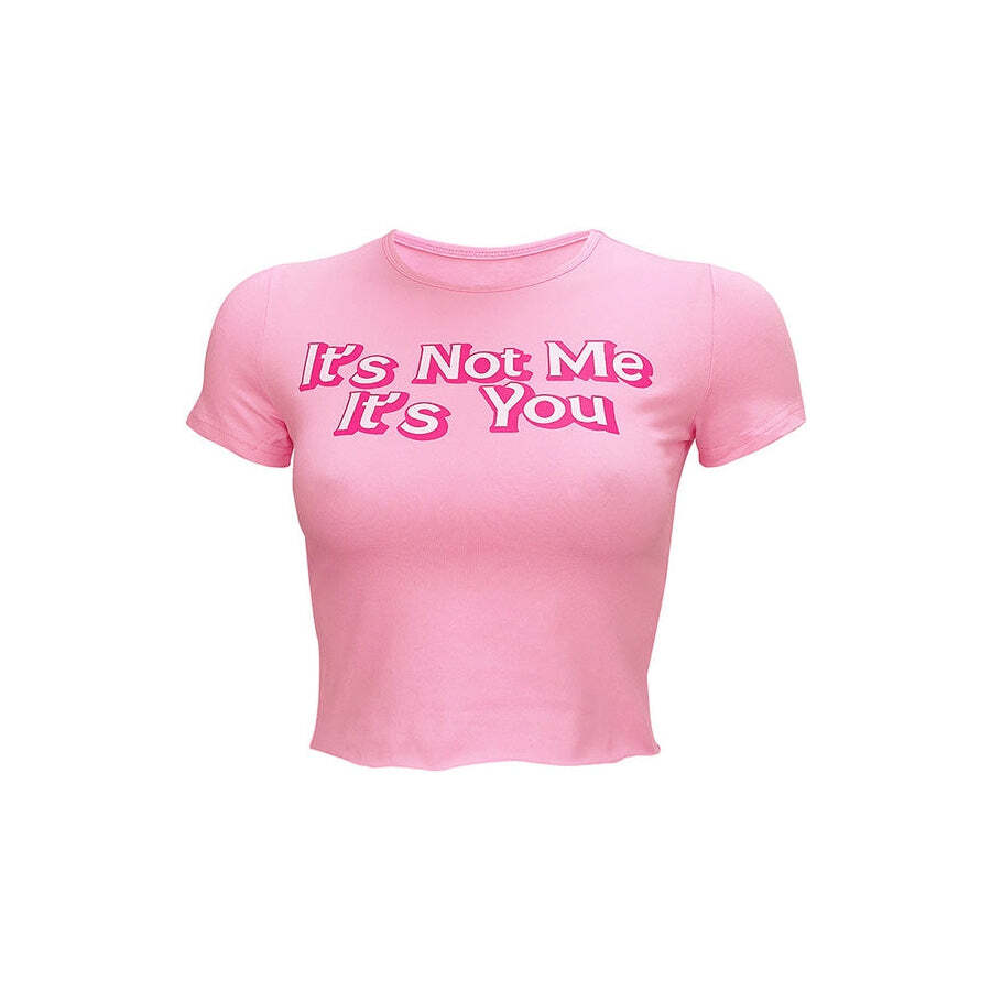 Style Core Aesthetics, New Style Trends - It's You Cropped Tee