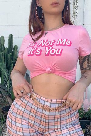 Style Core Aesthetics, New Style Trends - It's You Cropped Tee