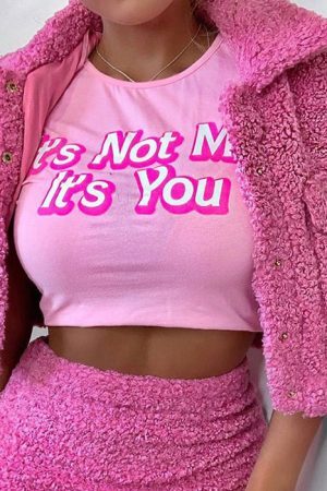 Style Core Aesthetics, New Style Trends - It's You Cropped Tee