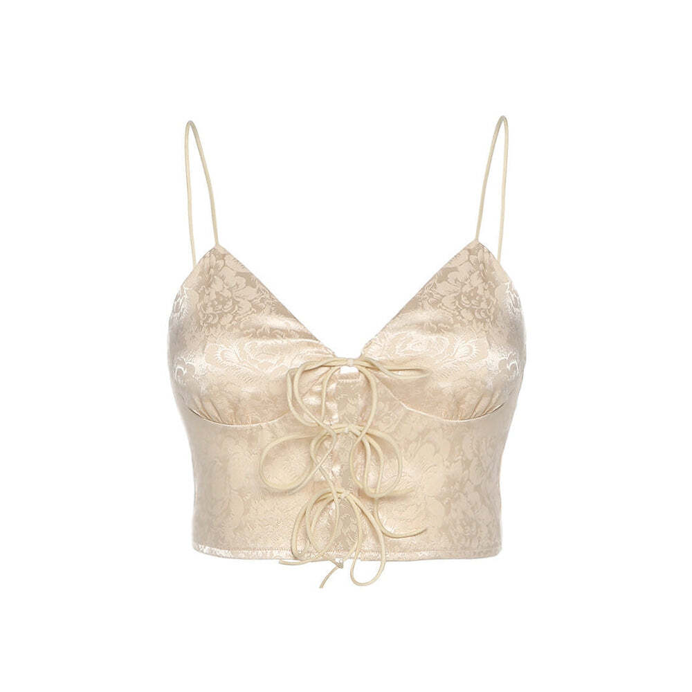 Style Core Aesthetics, New Style Trends - Itz No Big Deal Satin Top