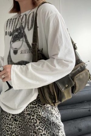 Style Core Aesthetics, New Style Trends - Jazia | Sac hobo Y2K