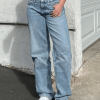 Style Core Aesthetics, New Style Trends - Jean boyfriend classique délavé moyen