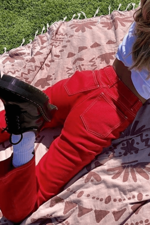 Style Core Aesthetics, New Style Trends - Jean boyfriend délavé à détails cousus