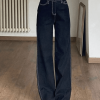 Style Core Aesthetics, New Style Trends - Jean boyfriend taille haute cousu