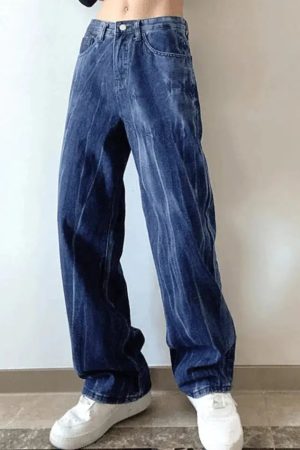 Style Core Aesthetics, New Style Trends - Jean boyfriend vintage tie-dye