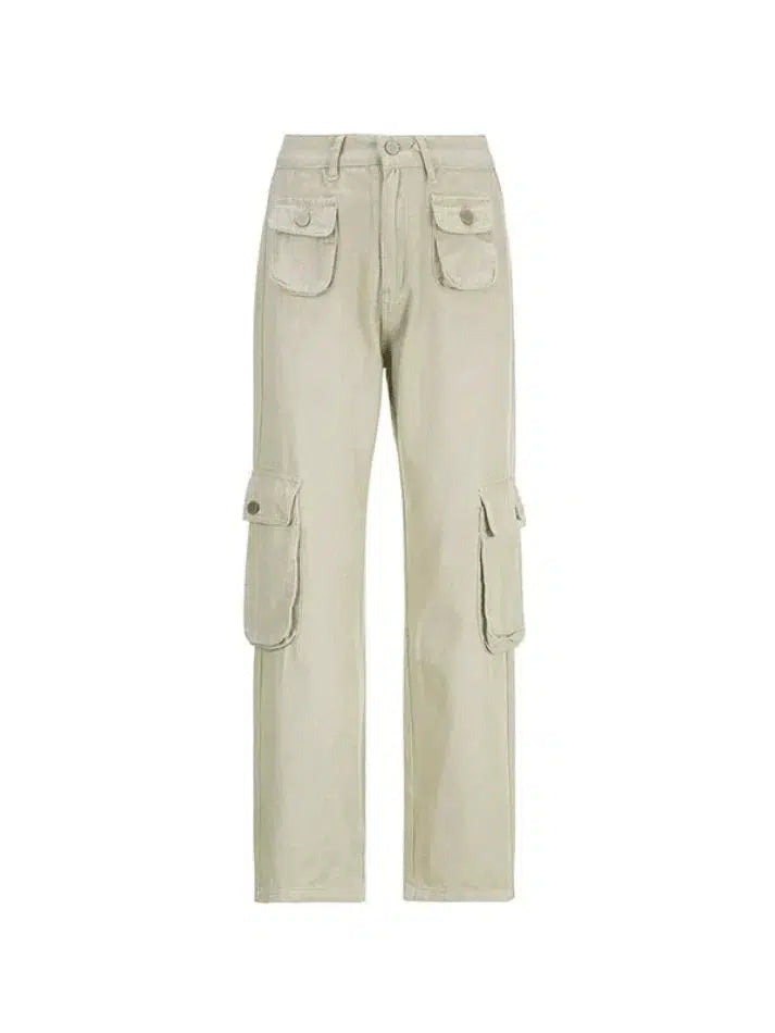 Style Core Aesthetics, New Style Trends - Jean cargo baggy kaki vintage Style Core Aesthetics, New Style Trends - Jean cargo baggy kaki vintage