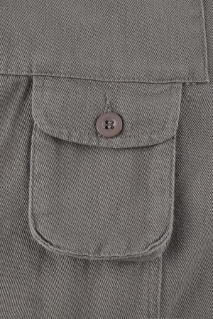 Style Core Aesthetics, New Style Trends - Jean cargo délavé à poches plaquées