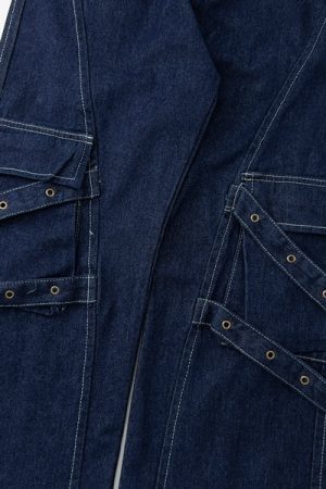 Style Core Aesthetics, New Style Trends - Jean cargo homme coupe ample