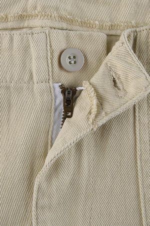 Style Core Aesthetics, New Style Trends - Jean cargo à jambe droite et poche