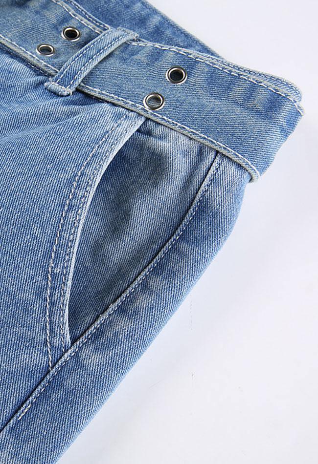 Style Core Aesthetics, New Style Trends - Jean cargo Splice taille mi-haute Style Core Aesthetics, New Style Trends - Jean cargo Splice taille mi-haute