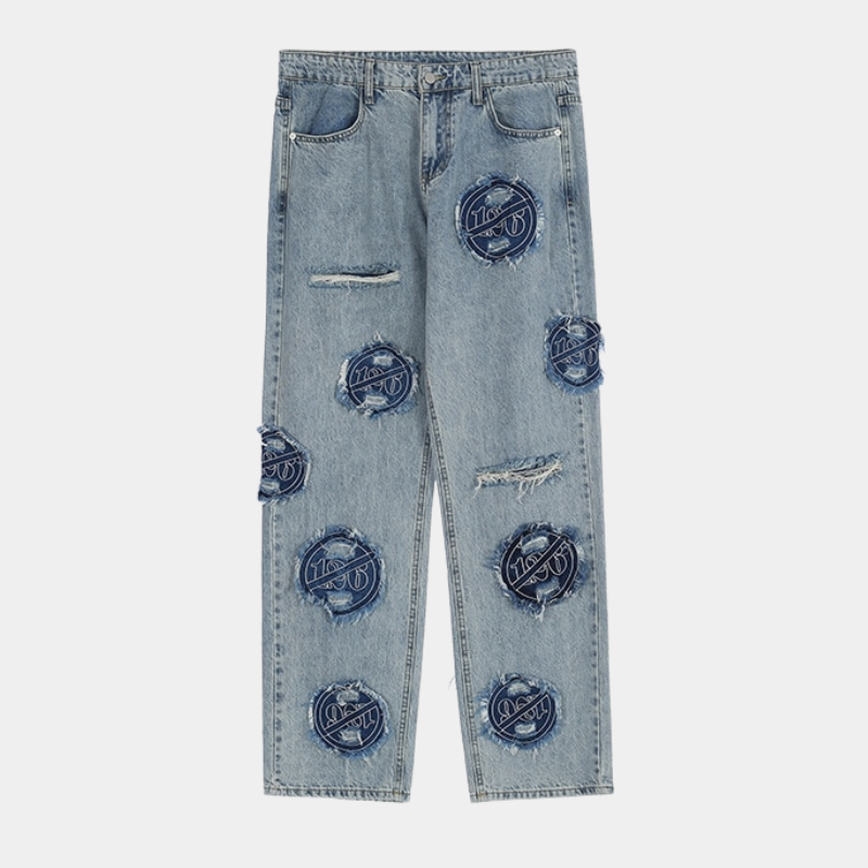 Style Core Aesthetics, New Style Trends - Jean patchwork '126'