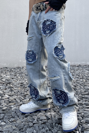 Style Core Aesthetics, New Style Trends - Jean patchwork '126'