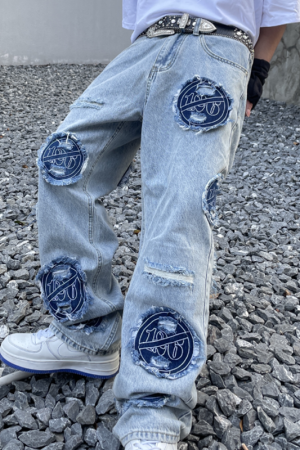 Style Core Aesthetics, New Style Trends - Jean patchwork '126'