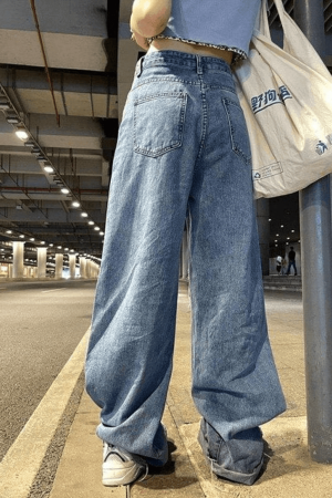 Style Core Aesthetics, New Style Trends - Jean super déchiré taille haute