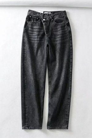 Style Core Aesthetics, New Style Trends - Jean taille haute 'Irina'