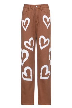 Style Core Aesthetics, New Style Trends - Jean taille haute 'Mara' 2 coloris