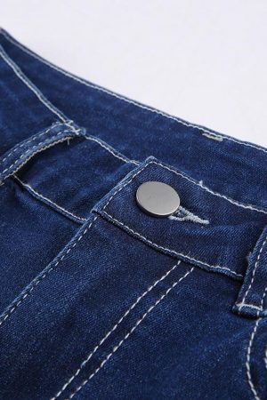 Style Core Aesthetics, New Style Trends - Jean évasé taille haute classique