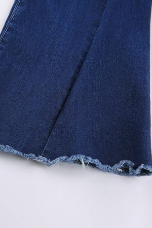 Style Core Aesthetics, New Style Trends - Jean évasé taille haute classique