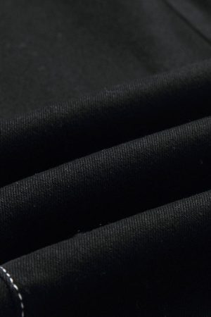 Style Core Aesthetics, New Style Trends - Jean évasé taille mi-haute délavé