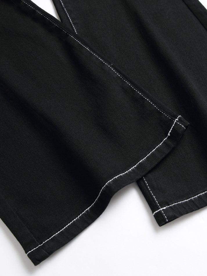 Style Core Aesthetics, New Style Trends - Jean évasé taille mi-haute délavé Style Core Aesthetics, New Style Trends - Jean évasé taille mi-haute délavé