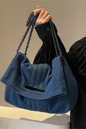 Style Core Aesthetics, New Style Trends - Jeanelle | Sac en bandoulière denim