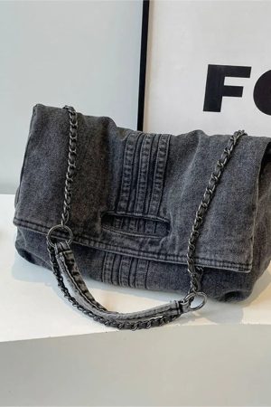 Style Core Aesthetics, New Style Trends - Jeanelle | Sac en bandoulière denim