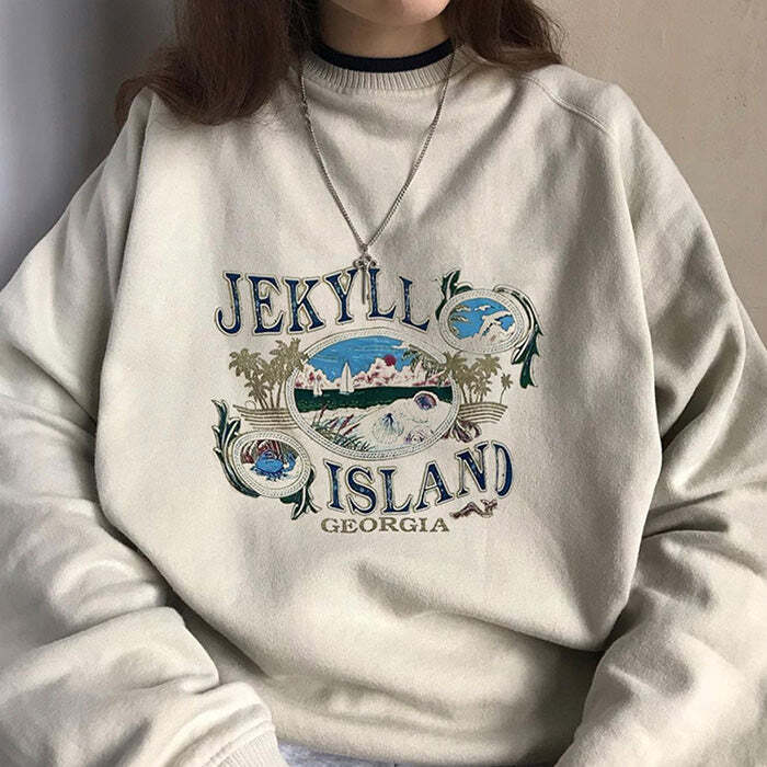 Style Core Aesthetics, New Style Trends - Jekyll Island Sweatshirt Style Core Aesthetics, New Style Trends - Jekyll Island Sweatshirt