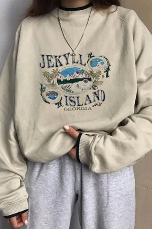 Style Core Aesthetics, New Style Trends - Jekyll Island Sweatshirt