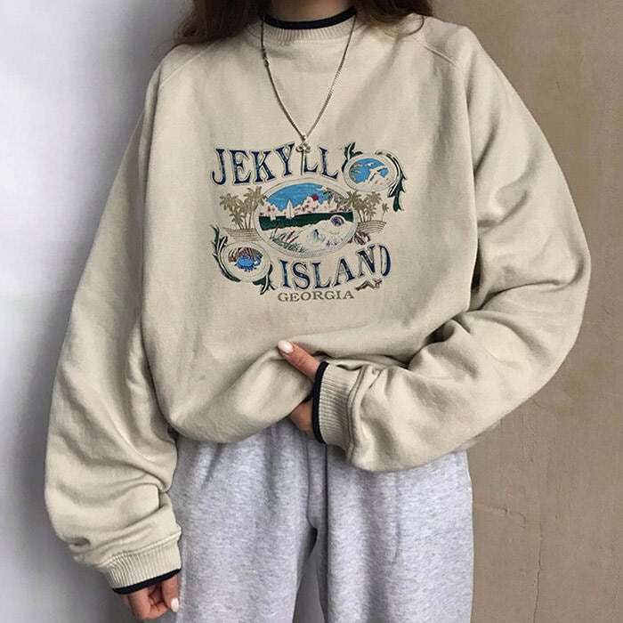Style Core Aesthetics, New Style Trends - Jekyll Island Sweatshirt Style Core Aesthetics, New Style Trends - Jekyll Island Sweatshirt