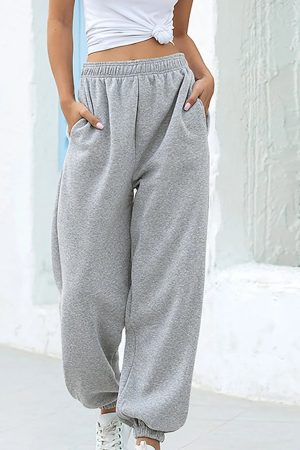 Style Core Aesthetics, New Style Trends - Jogging gris femme