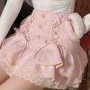 Style Core Aesthetics, New Style Trends - Kawaii Ruffled Layered Lace Mini Skirt