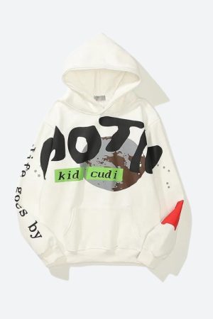 Style Core Aesthetics, New Style Trends - Kid Cudi Man On The Moon III Hoodie