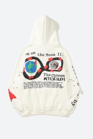Style Core Aesthetics, New Style Trends - Kid Cudi Man On The Moon III Hoodie