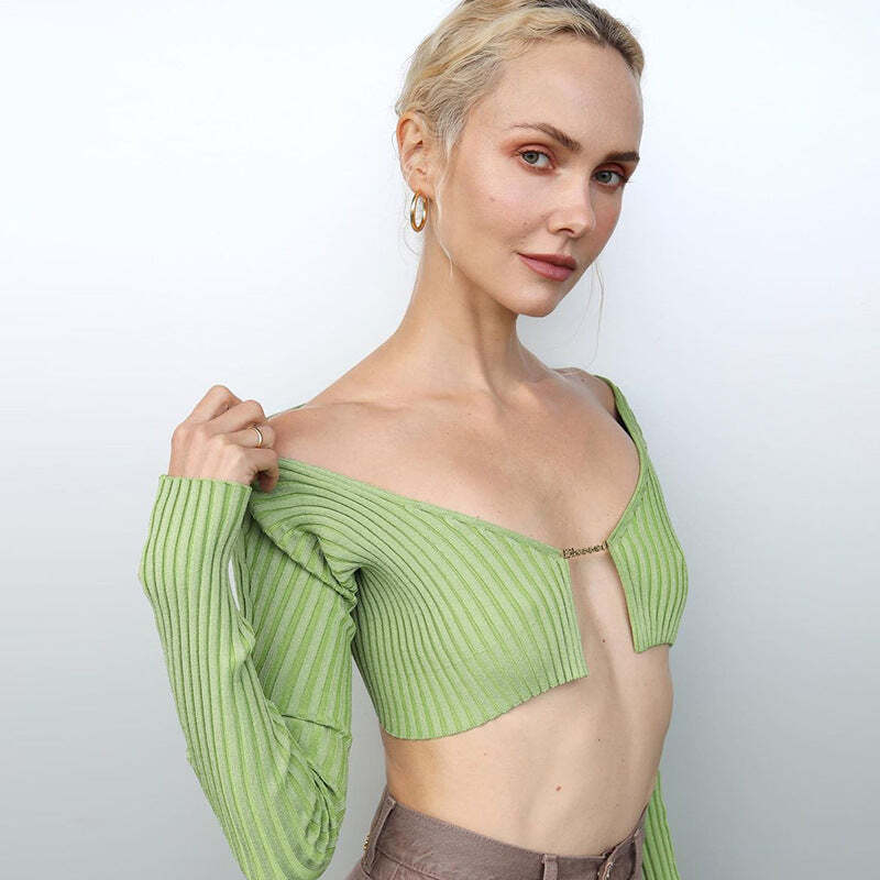 Style Core Aesthetics, New Style Trends - Knitted Cardigan Women Top Style Core Aesthetics, New Style Trends - Knitted Cardigan Women Top