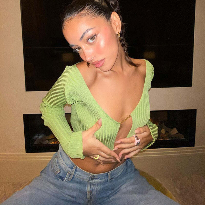 Style Core Aesthetics, New Style Trends - Knitted Cardigan Women Top Style Core Aesthetics, New Style Trends - Knitted Cardigan Women Top