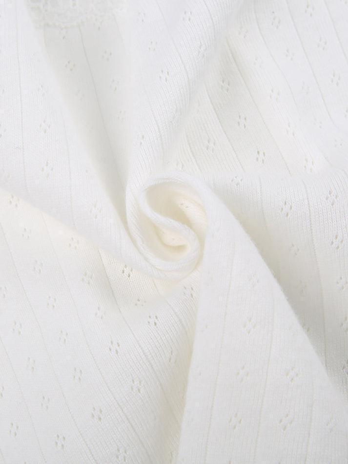 Style Core Aesthetics, New Style Trends - Lace Trim White Cropped Tank Top Style Core Aesthetics, New Style Trends - Lace Trim White Cropped Tank Top