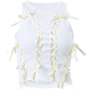 Style Core Aesthetics, New Style Trends - Lace Up Ribbed Cropped Tank Top