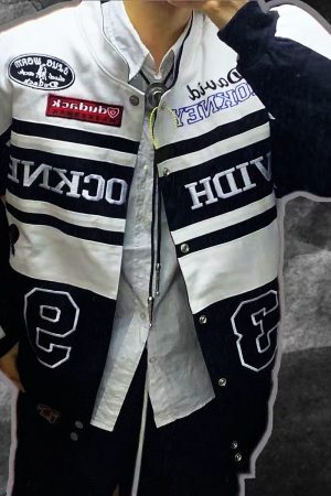 Style Core Aesthetics, New Style Trends - Leather racing jacket