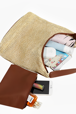 Style Core Aesthetics, New Style Trends - Lenora | Sac hobo paille